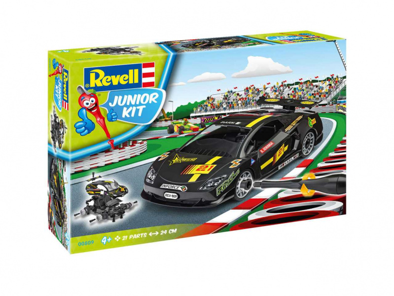 Racing Car, black (1:20) Revell 00809 - Racing Car, black