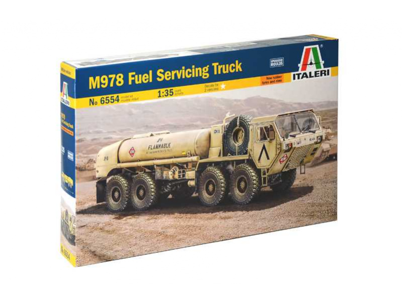 M978 Fuel Servicing Truck (1:35) Italeri 6554 - M978 Fuel Servicing Truck