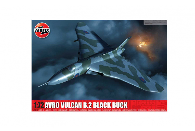 Avro Vulcan B.2 Black Buck (1:72) Airfix A12013