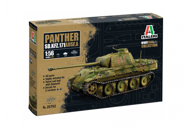 Sd. Kfz. 171 Panther Ausf. A (1:56) Italeri 25752