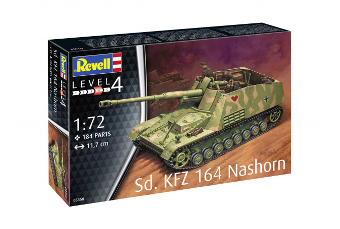 Sd.Kfz. 164 Nashorn (1:72) Revell 03358