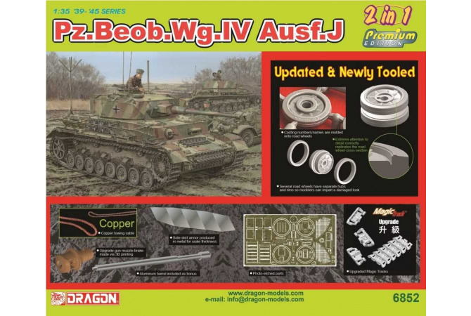 Pz.Beob.Wg.IV Ausf.J (PREMIUM) (1:35) Dragon 6852