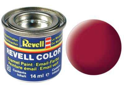 Barva Revell emailová - 32136: matná karmínová (carmine red mat) - Barva Revell emailová - 32136: matná karmínová (carmine red mat)