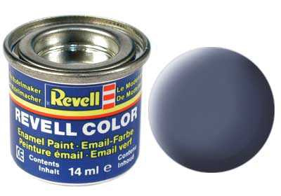 Barva Revell emailová - 32157: matná šedá (grey mat) - Barva Revell emailová - 32157: matná šedá (grey mat)