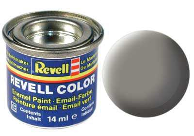 Barva Revell emailová - 32175: matná kamenně šedá (stone grey mat) - Barva Revell emailová - 32175: matná kamenně šedá (stone grey mat)