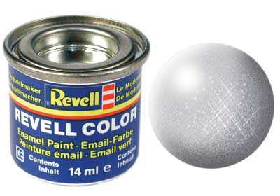 Barva Revell emailová - 32190: metalická stříbrná (silver metallic) - Barva Revell emailová - 32190: metalická stříbrná (silver metallic)