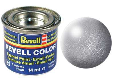 Barva Revell emailová - 32191: metalická ocelová (steel metallic) - Barva Revell emailová - 32191: metalická ocelová (steel metallic)