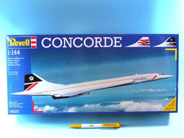 Concorde "British Airways" (1:144) Revell 04257 - Concorde "British Airways"
