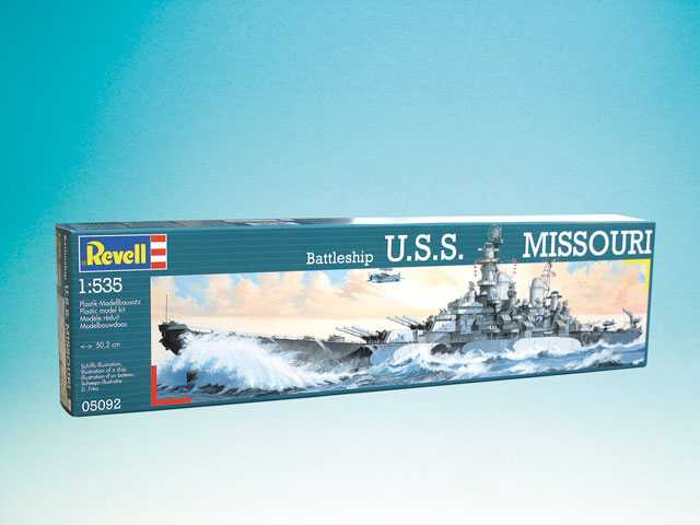 Battleship USS Missouri (1:535) Revell 05092 - Battleship USS Missouri