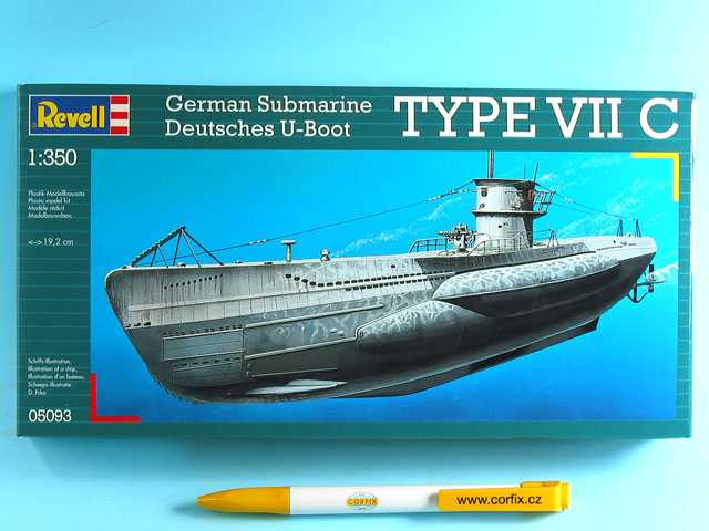 U-Boot Typ VIIC (1:350) Revell 05093 - U-Boot Typ VIIC