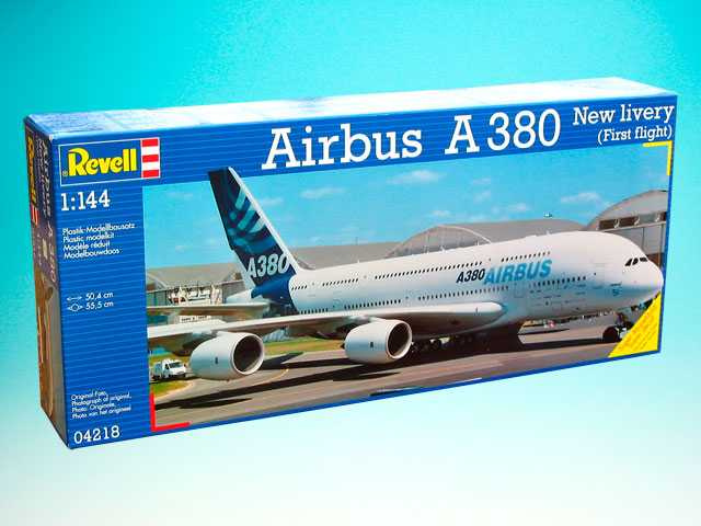 Airbus A380 "New Livery" (1:144) Revell 04218 - Airbus A380 "New Livery"