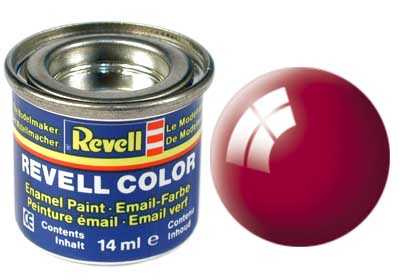 Barva Revell emailová - 32134: lesklá ferrari červená (Ferrari red gloss) - Barva Revell emailová - 32134: lesklá ferrari červená (Ferrari red gloss)