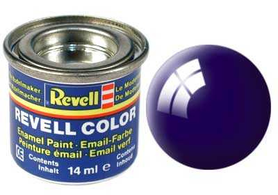 Barva Revell emailová - 32154: lesklá noční modrá (night blue gloss) - Barva Revell emailová - 32154: lesklá noční modrá (night blue gloss)