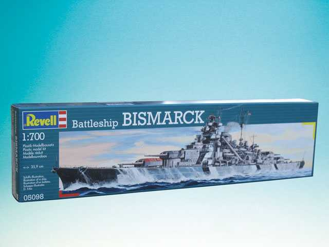 Battleship Bismarck (1:700) Revell 05098 - Battleship Bismarck