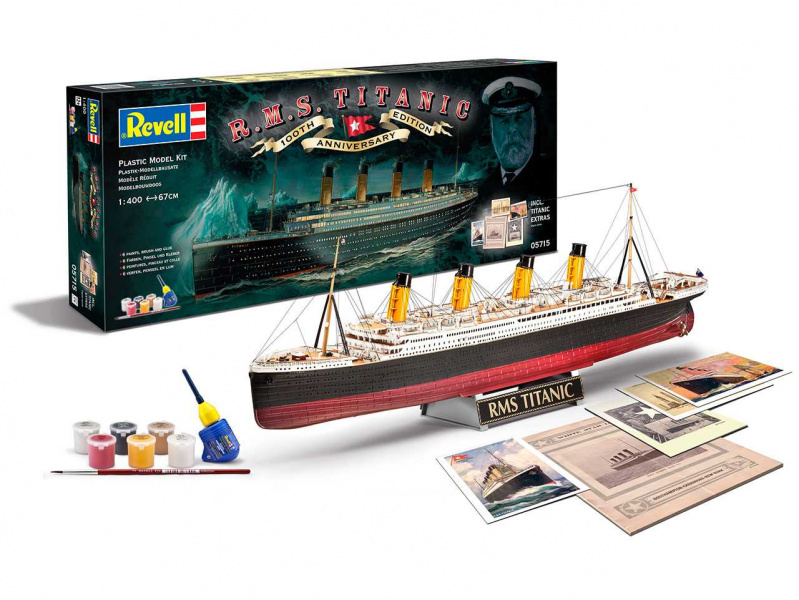 R.M.S. Titanic - 100th anniversary edition (1:400) Revell 05715 - R.M.S. Titanic - 100th anniversary edition