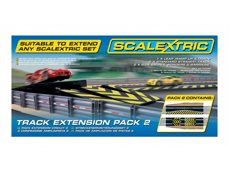 Rozšíření trati SCALEXTRIC C8511 - Track Extension Pack 2 - Leap  Scalextric C8511 - Rozšíření trati SCALEXTRIC C8511 - Track Extension Pack 2 - Leap