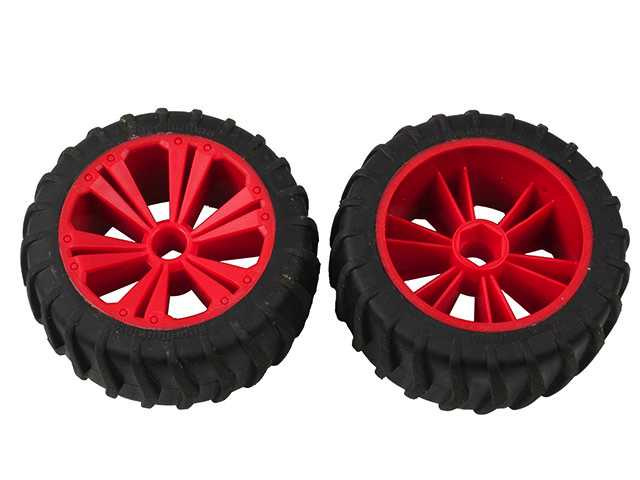Set 2x Wheel for Monster, red Revell 47208 - Set 2x Wheel for Monster, red