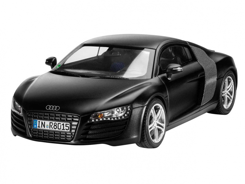 Audi R8 black (1:24) Revell 07057 - Audi R8 black