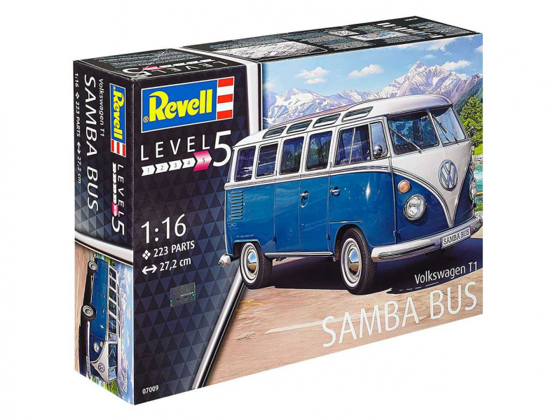 VW Typ 2 T1 Samba Bus (1:16) Revell 07009 - VW Typ 2 T1 Samba Bus
