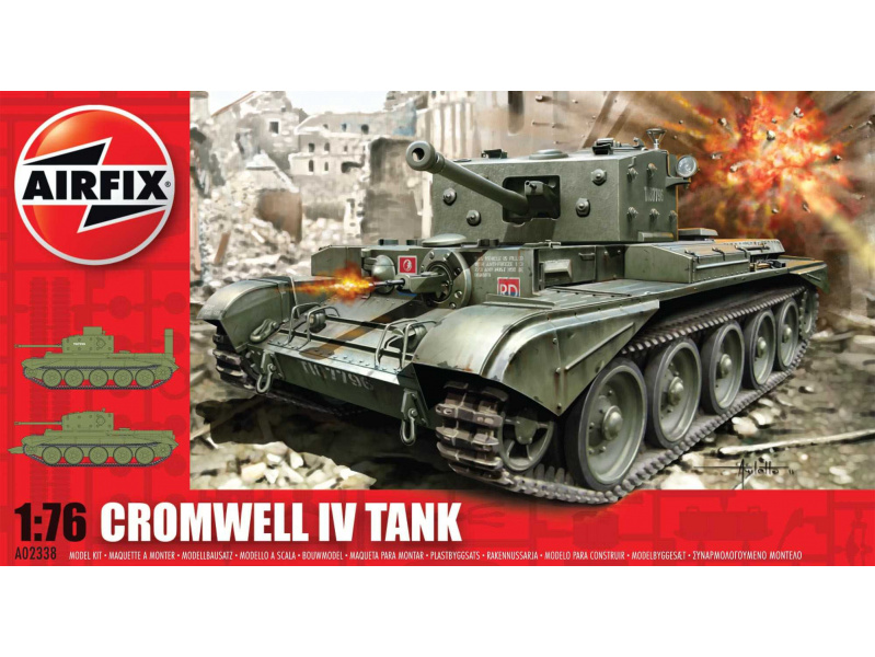 Cromwell Mk.IV Cruiser Tank (1:76) Airfix A02338 - Cromwell Mk.IV Cruiser Tank
