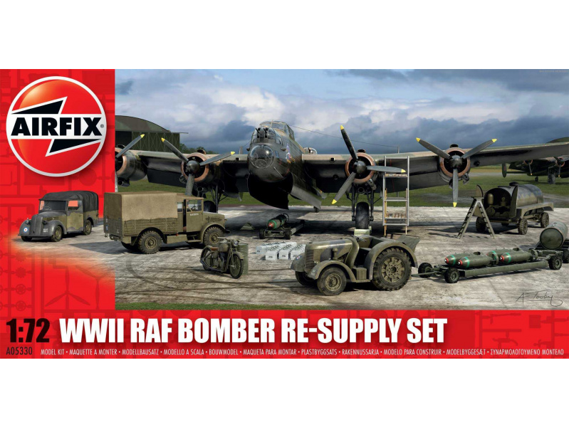 Bomber Re-supply Set (1:72) Airfix A05330 - Bomber Re-supply Set