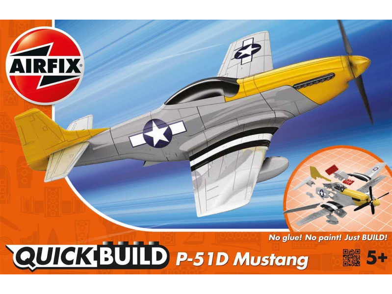 P-51D Mustang - nová forma Airfix J6016 - P-51D Mustang - nová forma