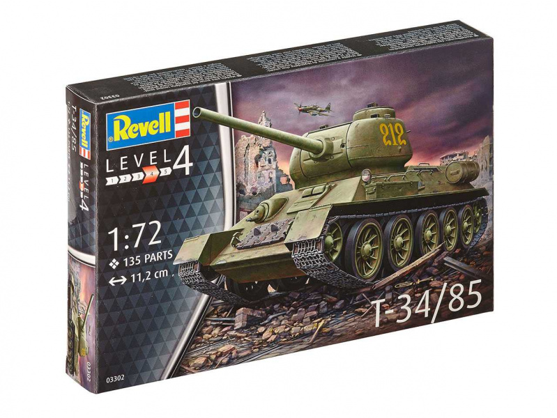 T-34/85 (1:72) Revell 03302 - T-34/85