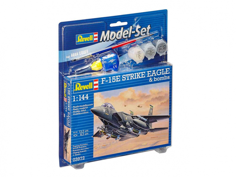 F-15E Strike Eagle & bombs (1:144) Revell 63972 - F-15E Strike Eagle & bombs