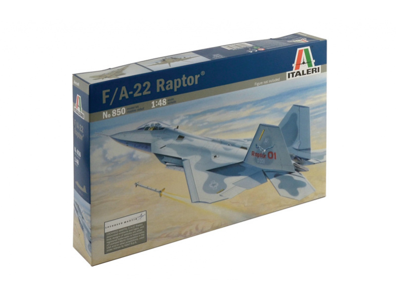 F-22 RAPTOR (1:48) Italeri 0850 - F-22 RAPTOR