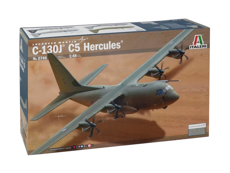 C-130J C5 HERCULES (1:48) Italeri 2746 - C-130J C5 HERCULES