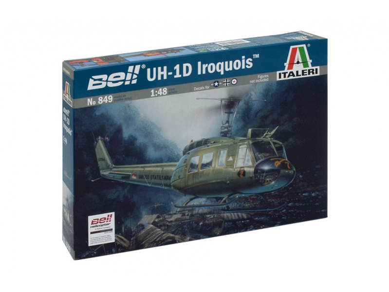 UH-1D "SLICK" (1:48) Italeri 0849 - UH-1D "SLICK"