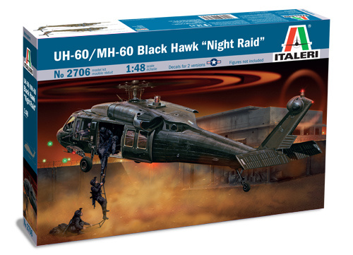 UH-60/MH-60 "NIGHT RAID" (1:48) Italeri 2706 - UH-60/MH-60 "NIGHT RAID"
