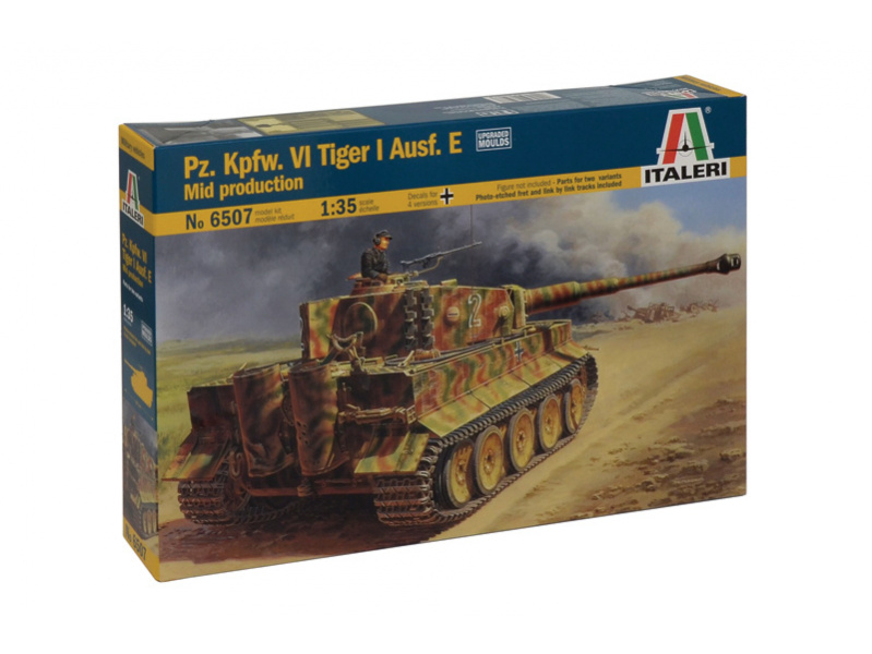 Pz.Kpfw.VI TIGER I Ausf.E mid production (1:35) Italeri 6507 - Pz.Kpfw.VI TIGER I Ausf.E mid production