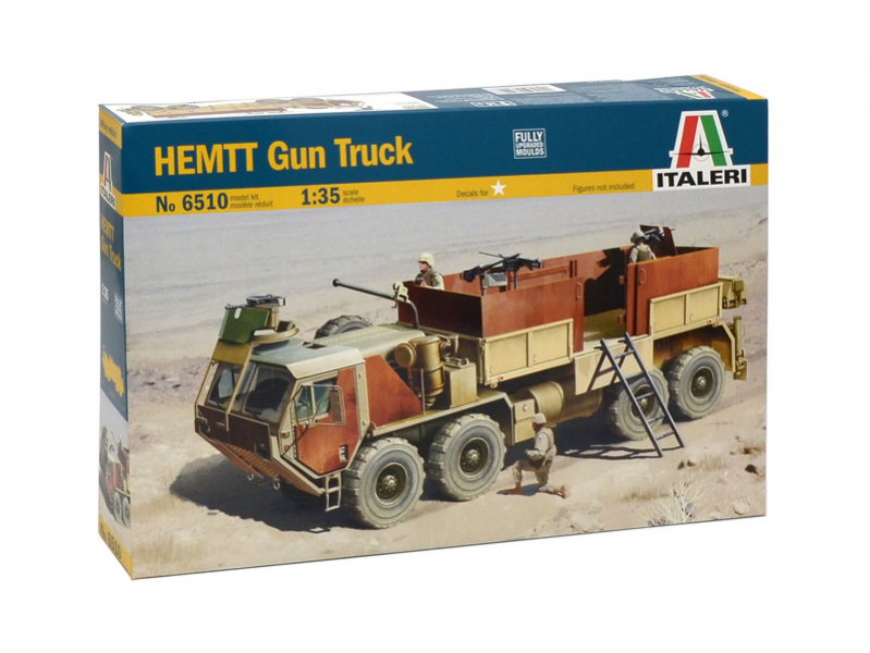 HEMTT Gun Truck (1:35) Italeri 6510 - HEMTT Gun Truck