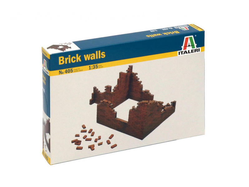 BRICK WALLS (1:35) Italeri 0405 - BRICK WALLS