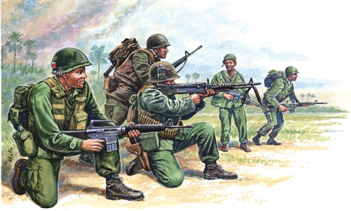 VIETNAM WAR - AMERICAN SPECIAL FORCES (1:72) Italeri 6078 - VIETNAM WAR - AMERICAN SPECIAL FORCES