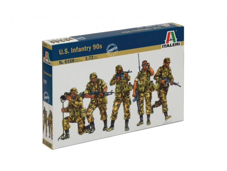 U.S. Infantry (1980s) (1:72) Italeri 6168 - U.S. Infantry (1980s)