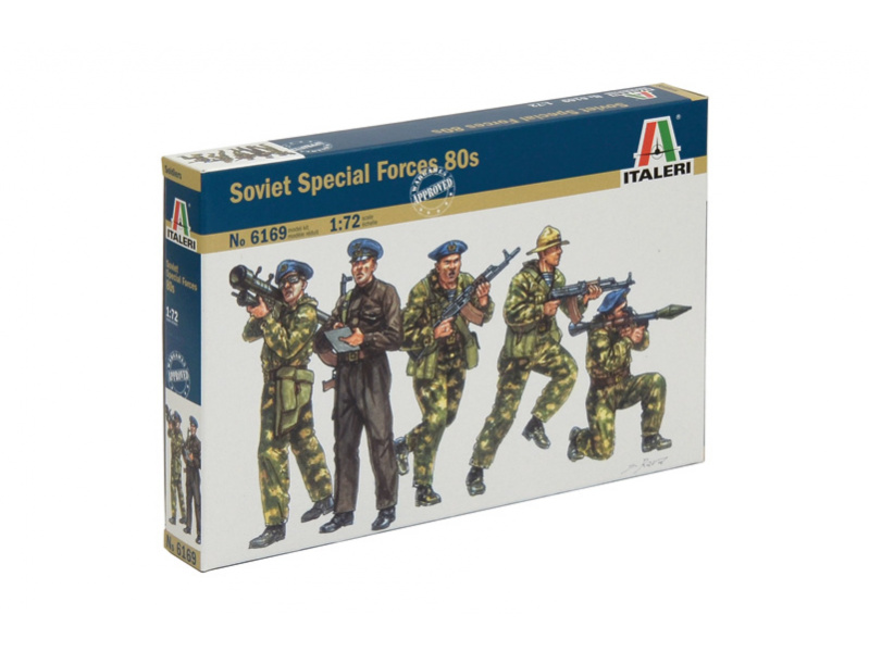 Soviet Special Forces "SPETSNAZ" (1980s) (1:72) Italeri 6169 - Soviet Special Forces "SPETSNAZ" (1980s)