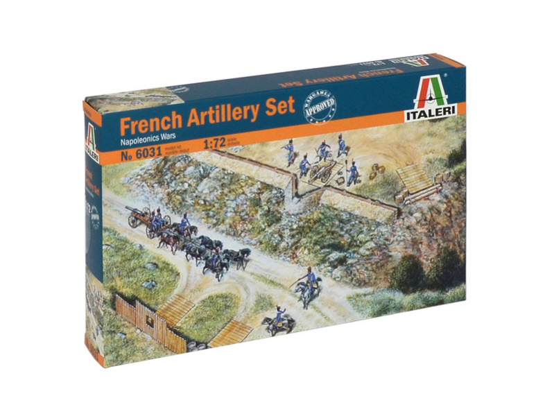 FRENCH ARTILLERY SET (NAP.WARS) (1:72) Italeri 6031 - FRENCH ARTILLERY SET (NAP.WARS)