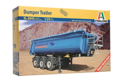DUMPER TRAILER (1:24) Italeri 3845 - DUMPER TRAILER