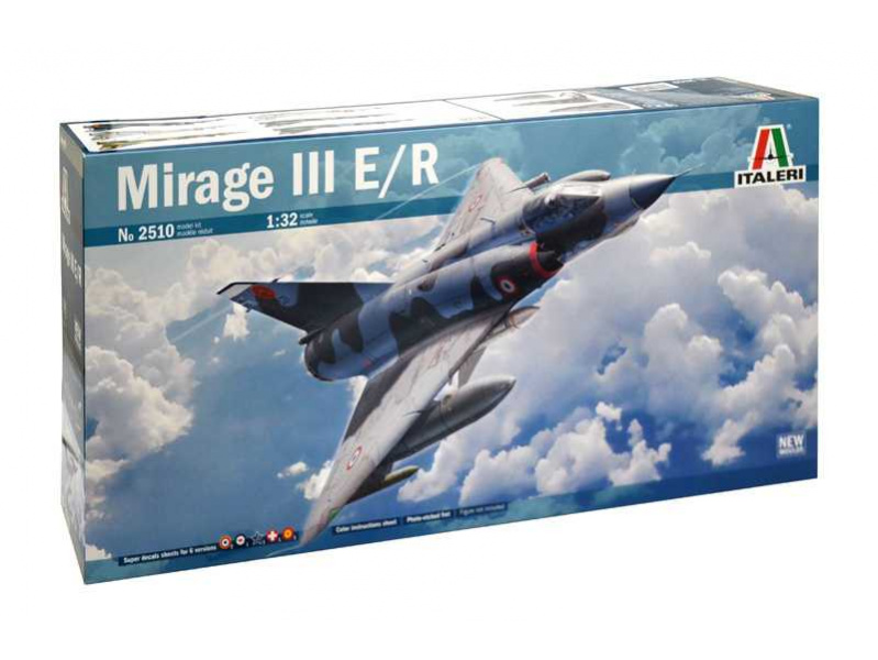 MIRAGE III E/R (1:32) Italeri 2510 - MIRAGE III E/R