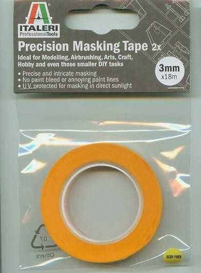 Precision Masking Tapes 50826 - maskovací páska 3 mm - 2 ks - Precision Masking Tapes 50826 - maskovací páska 3 mm - 2 ks