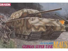 GERMAN SUPER TANK "MAUS" (1:35) Dragon 6007 - GERMAN SUPER TANK "MAUS"
