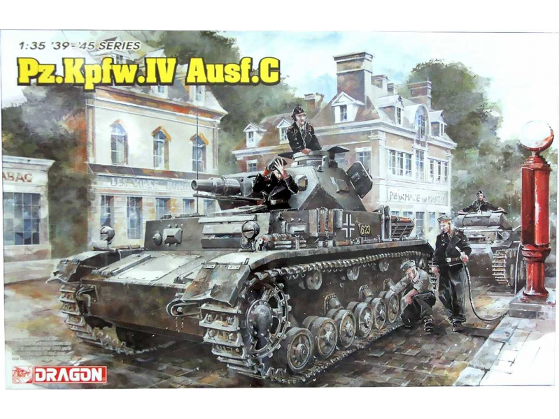 Pz.Kpfw.IV Ausf.C (1:35) Dragon 6291 - Pz.Kpfw.IV Ausf.C