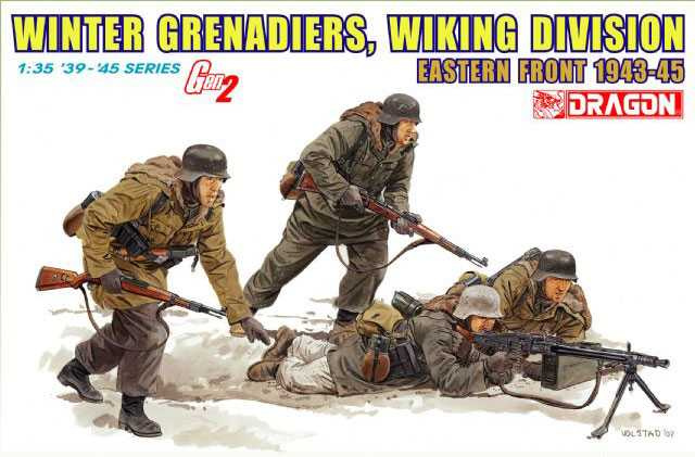 WINTER GRENADIERS, WIKING DIVISION (EASTERN FRONT 1943-45) (GEN2) (1:35) Dragon 6372 - WINTER GRENADIERS, WIKING DIVISION (EASTERN FRONT 1943-45) (GEN2)