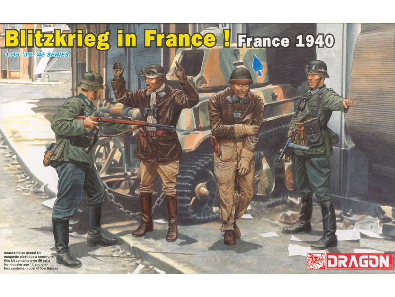 Blitzkrieg in France! (France 1940) (1:35) Dragon 6478 - Blitzkrieg in France! (France 1940)