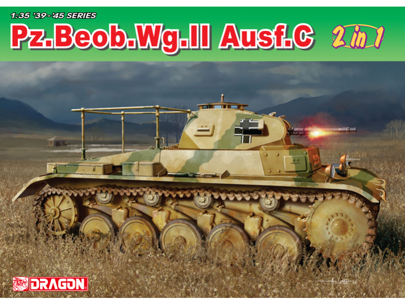 Pz.Beob.Wg.II Ausf. A-C (1:35) Dragon 6812 - Pz.Beob.Wg.II Ausf. A-C