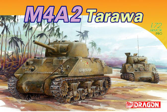 M4A2 TARAWA (1:72) Dragon 7305 - M4A2 TARAWA