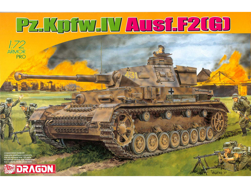Pz.Kpfw.IV Ausf.F2(G) (1:72) Dragon 7359 - Pz.Kpfw.IV Ausf.F2(G)