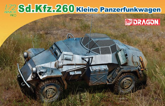 Sd.Kfz.260 KLEINER PANZERFUNKWAGEN (1:72) Dragon 7446 - Sd.Kfz.260 KLEINER PANZERFUNKWAGEN